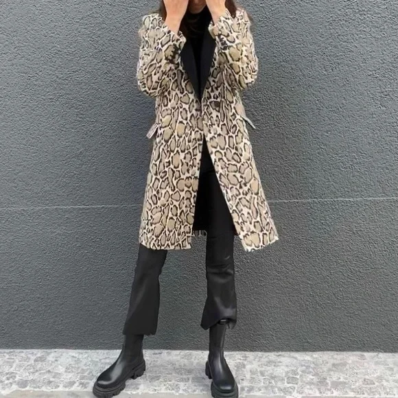 Zara limited edition sheep leather kick flare pants black - Picture 14 of 16